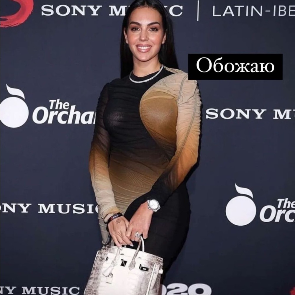 Sheer fitted dress from mugler